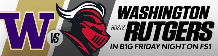 Rutgers Scarlet Knights at Washington Huskies NCAAF Betting (10-10-2025)