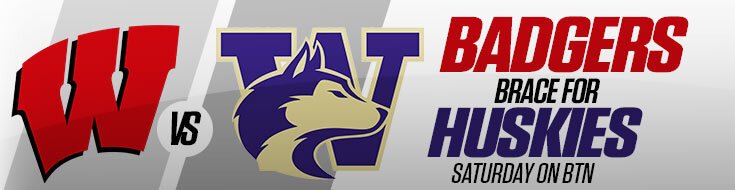 Washington Huskies at Wisconsin Badgers NCAAF Betting Odds (11/08/2025)