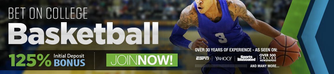 Bet on NCAA College Basketball 125% Bonus