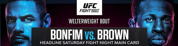UFC Fight Night Bonfim vs. Brown Main Card Betting Odds & Preview (11-08-2025)