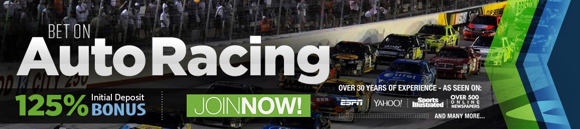 Bet on Autoracing 125% Bonus