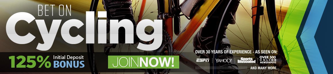 Bet on Cycling 125% Bonus