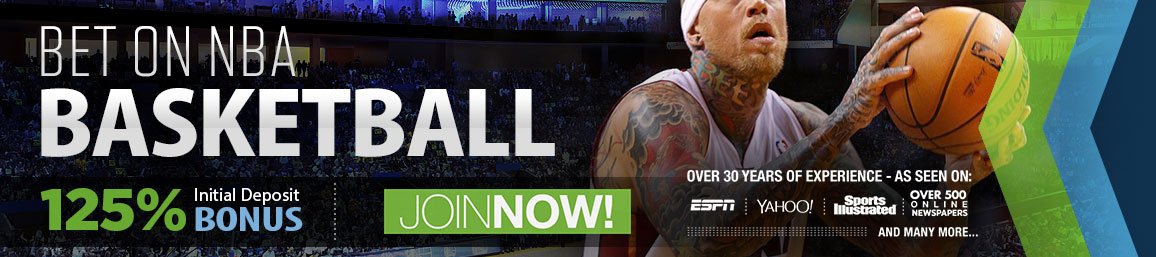 NBA Basketball Betting 125% Bonus