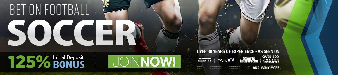Bet on Football Soccer 125% Bonus