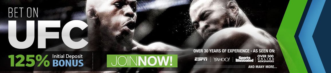 Bet on UFC 125% Bonus