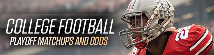 College Football Playoff Matchups and Odds