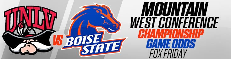 2025 Mountain West Conference Championship Game UNLV vs. Broncos Betting Odds (12/05/2025)