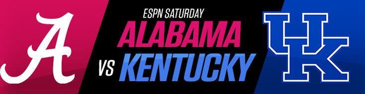 Kentucky Wildcats at Alabama Crimson Tide Betting Information (01/03/2026)