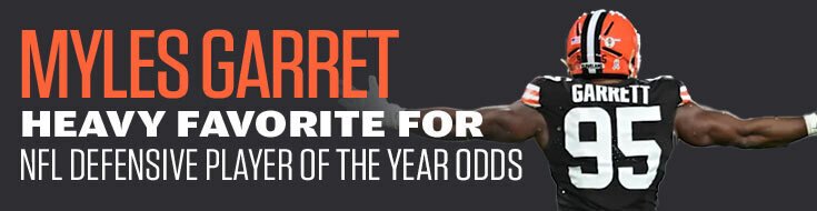 Myles Garret Heavy Favorite for NFL Defensive Player of the Year Odds