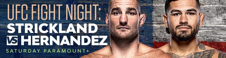 UFC Fight Night Strickland vs. Hernandez Betting Analysis & Odds (02/21/2026)