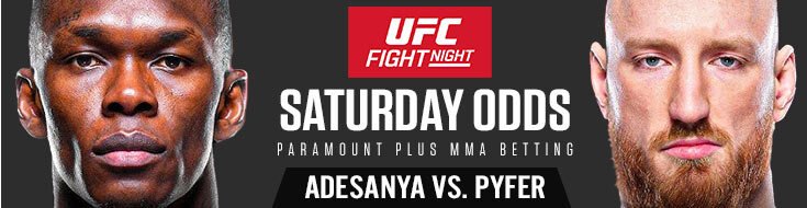 UFC Fight Night: Adesanya vs. Pyfer Main Card Betting Analysis & Lines (03/28/2026)