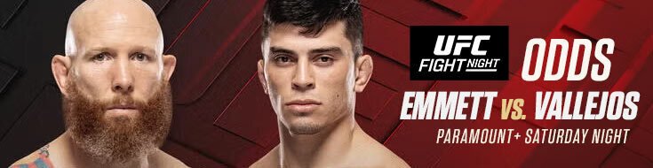 UFC Fight Night Emmett vs. Vallejos Betting Analysis & Picks (03/14/2026)