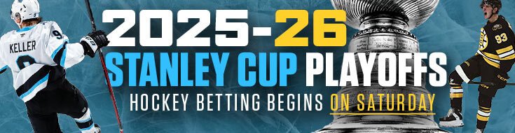 2025-26 Stanley Cup Playoffs – Hockey Betting Begins on Saturday