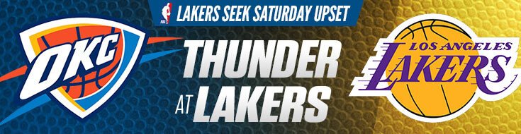 Oklahoma City Thunder at Los Angeles Lakers NBA Betting Information (05-09-2026)