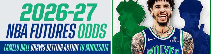 2026-27 NBA Futures Odds – Lamelo Ball Draws Betting Action to Minnesota
