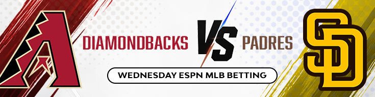 Arizona Diamondbacks at San Diego Padres MLB Betting Lines (07/08/2026)