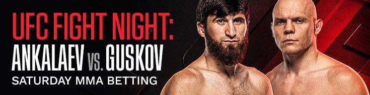 UFC Fight Night: Ankalaev vs. Guskov Main Card Betting Odds & Picks (07/25/2026)