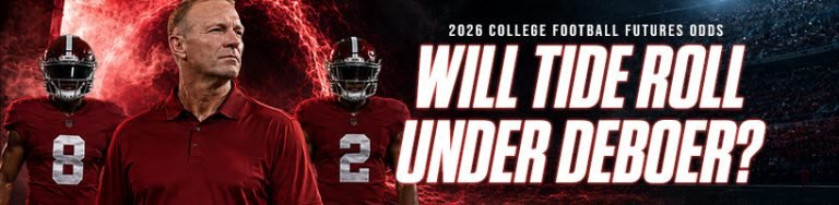 2026 College Football Futures Odds – Will Tide Roll Under DeBoer