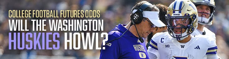 2026 College Football Futures Odds – Will the Washington Huskies Howl?