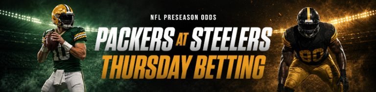 Green Bay Packers vs. Pittsburgh Steelers NFL Preseason Betting Odds (08-13-2026)