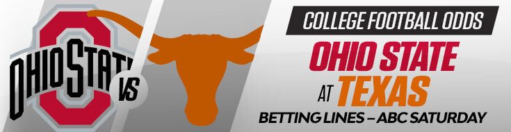 Ohio State Buckeyes at Texas Longhorns NCAAF Betting Predictions (09/12/2026)