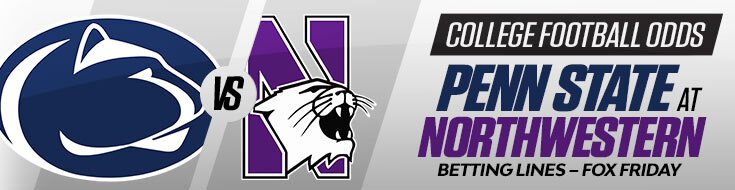 Penn State Nittany vs. Northwestern NCAAF Betting Predictions (10/02/2026)