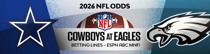 Dallas Cowboys at Philadelphia Eagles NFL Betting Predictions (10/26/2026)