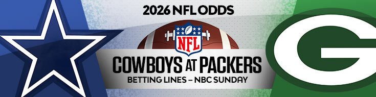Dallas Cowboys vs. Green Bay Packers NFL Betting Information (10/18/2026)