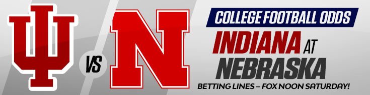 Indiana Hoosiers vs. Nebraska Cornhuskers NCAAF Betting Lines (10/10/2026)