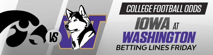 Iowa Hawkeyes at Washington Huskies NCAAF Betting Preview (10/09/2026)