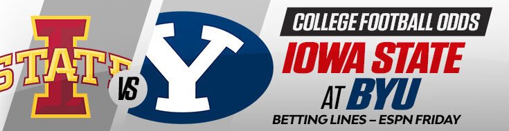 Iowa State Cyclones at BYU Cougars NCAAF Betting Odds & Picks (10/09/2026)
