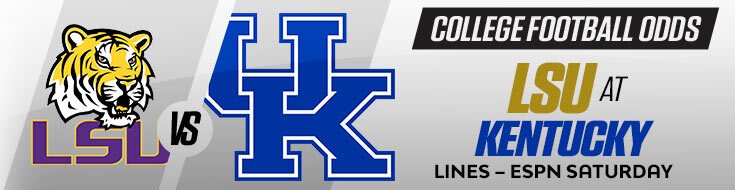 LSU Tigers at Kentucky Wildcats NCAAF Betting Analysis & Lines (10/10/2026)