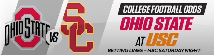 Ohio State Buckeyes at USC Trojans NCAAF Betting Odds & Picks (10/31/2026)