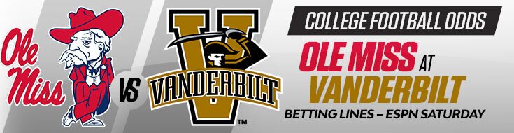 Ole Miss Rebels at Vanderbilt Commodores NCAAF Betting Preview (10/10/2026)
