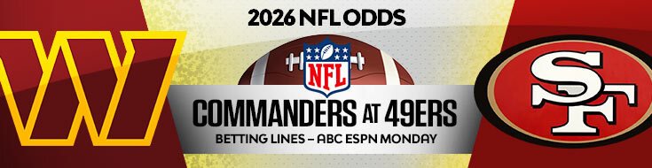 Washington Commanders at San Francisco 49ers NFL Betting Predictions (10/19/2026)