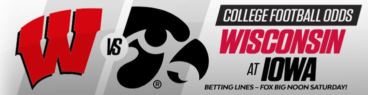Wisconsin Badgers at Iowa Hawkeyes NCAAF Betting Odds & Picks (10/31/2026)