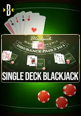 Play Single Deck Blackjack Casino Game
