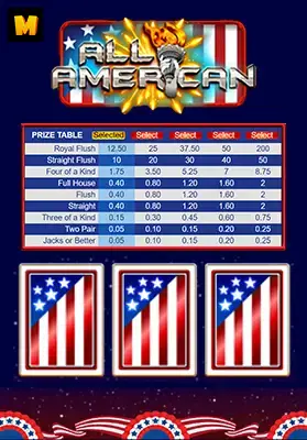 Play All American Casino Game