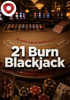 Play 21 Burn Blackjack Casino Game