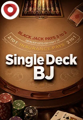 Play Single Deck Blackjack Casino Game