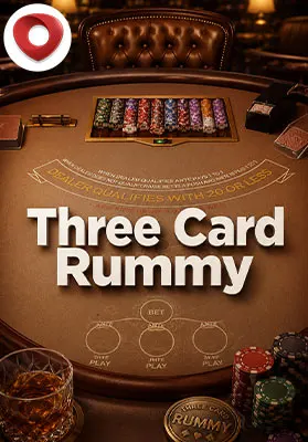 Play Three Card Rummy Casino Game