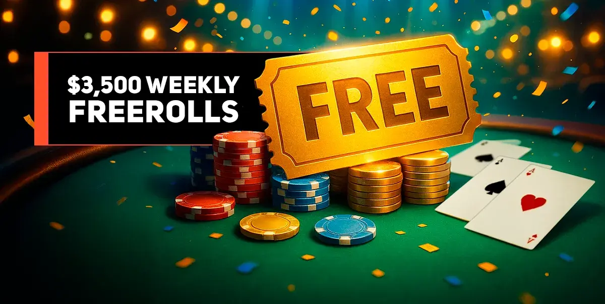 $3,500 Weekly Freerolls