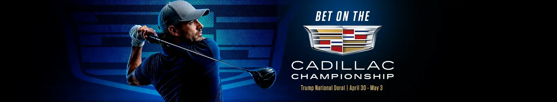 Bet on Championship Golf 125% Bonus