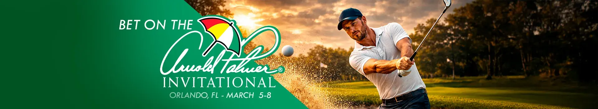 Bet on The Invitational Golf 125% Bonus