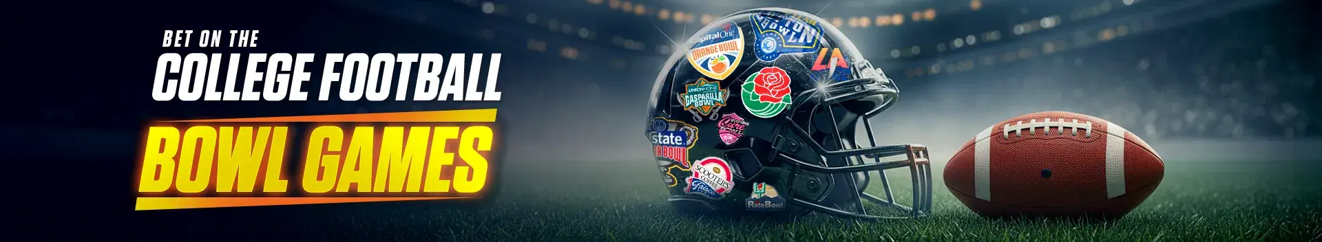 NCAAF College Football Bowl Season 200% Bonus
