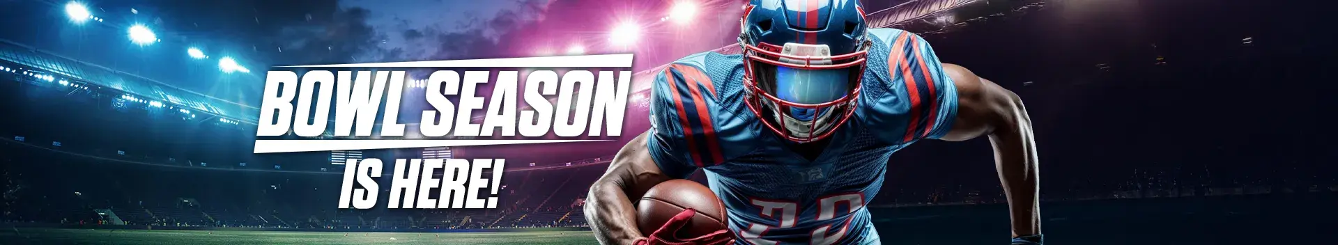 NCAAF College Football Bowl Season 200% Bonus