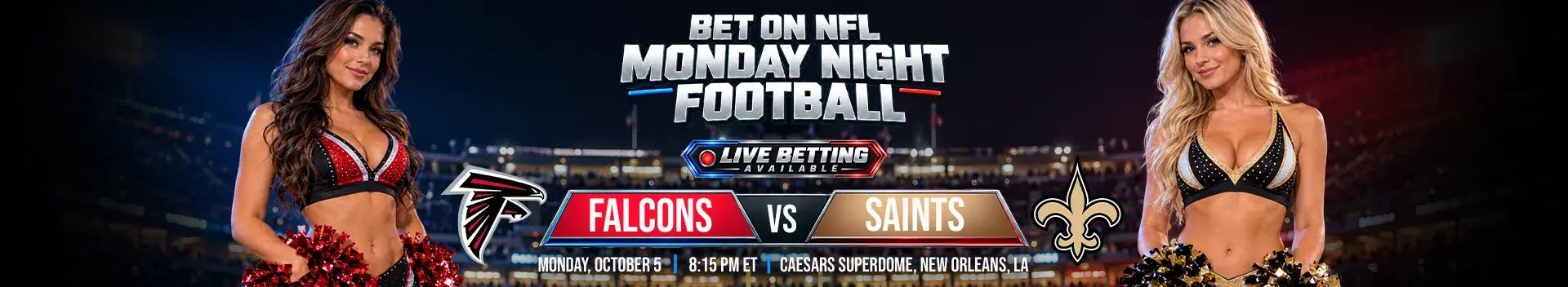Bet on the NFL Monday Night