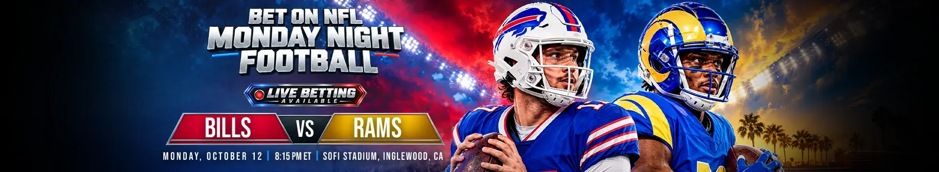 Bet on the NFL Monday Night