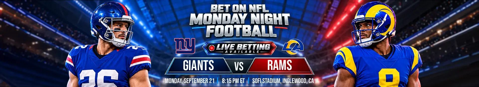 Bet on the NFL Monday Night