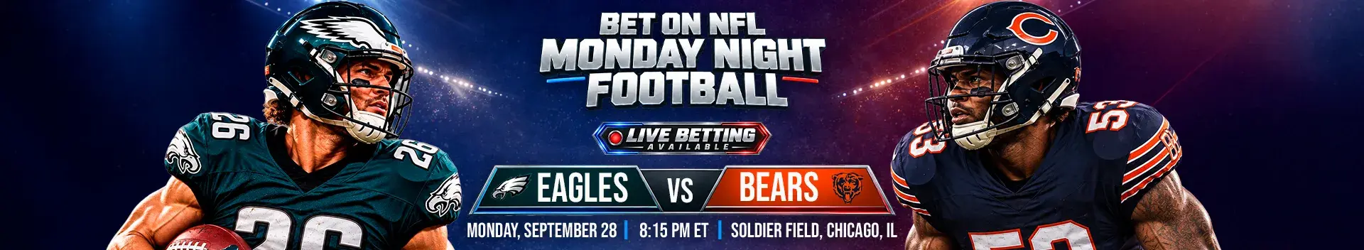 Bet on the NFL Monday Night